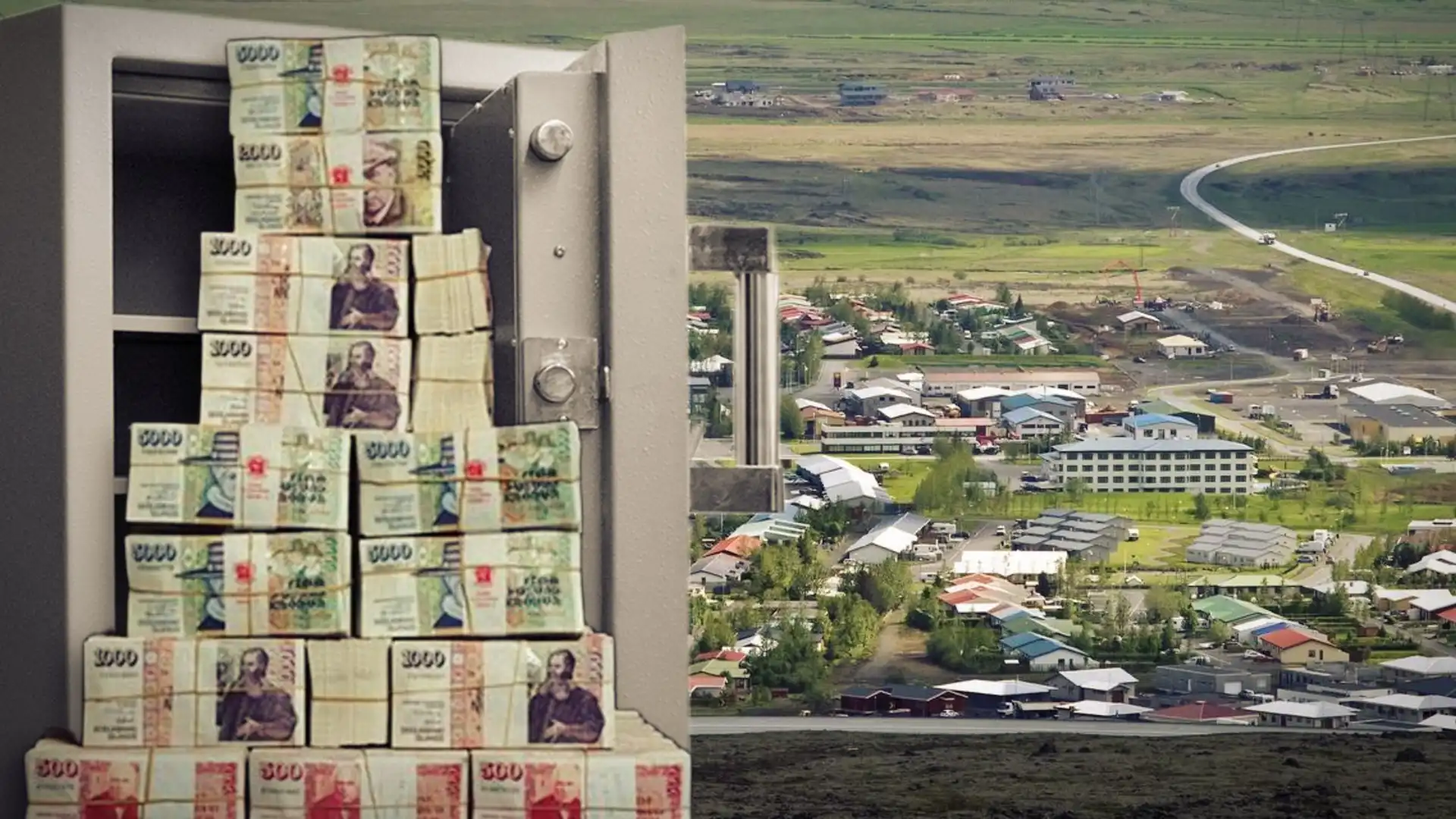 Geymdi yfir 30 milljónir í peningaskáp í Hveragerði - DV