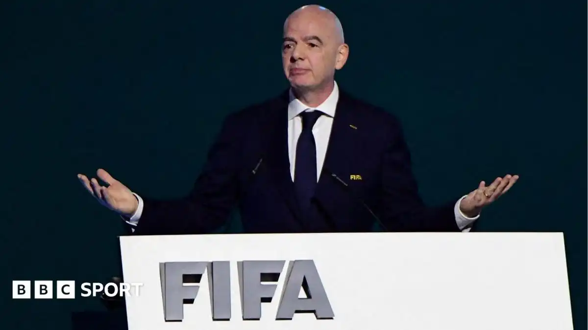 Gianni Infantino: FA set to withdraw support for Fifa president