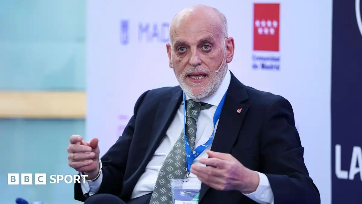 Gianni Infantino: La Liga's Javier Tebas says it is Fifa president's 'time to go'