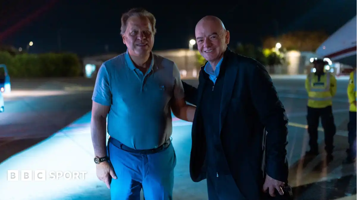 Gianni Infantino: Politicians, private jets and power - the life of a Fifa president
