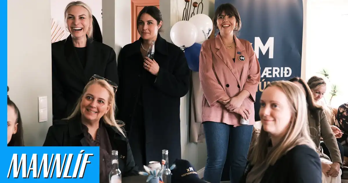 Glimmrandi stuð á kvennakvöldi hjá Miðflokknum