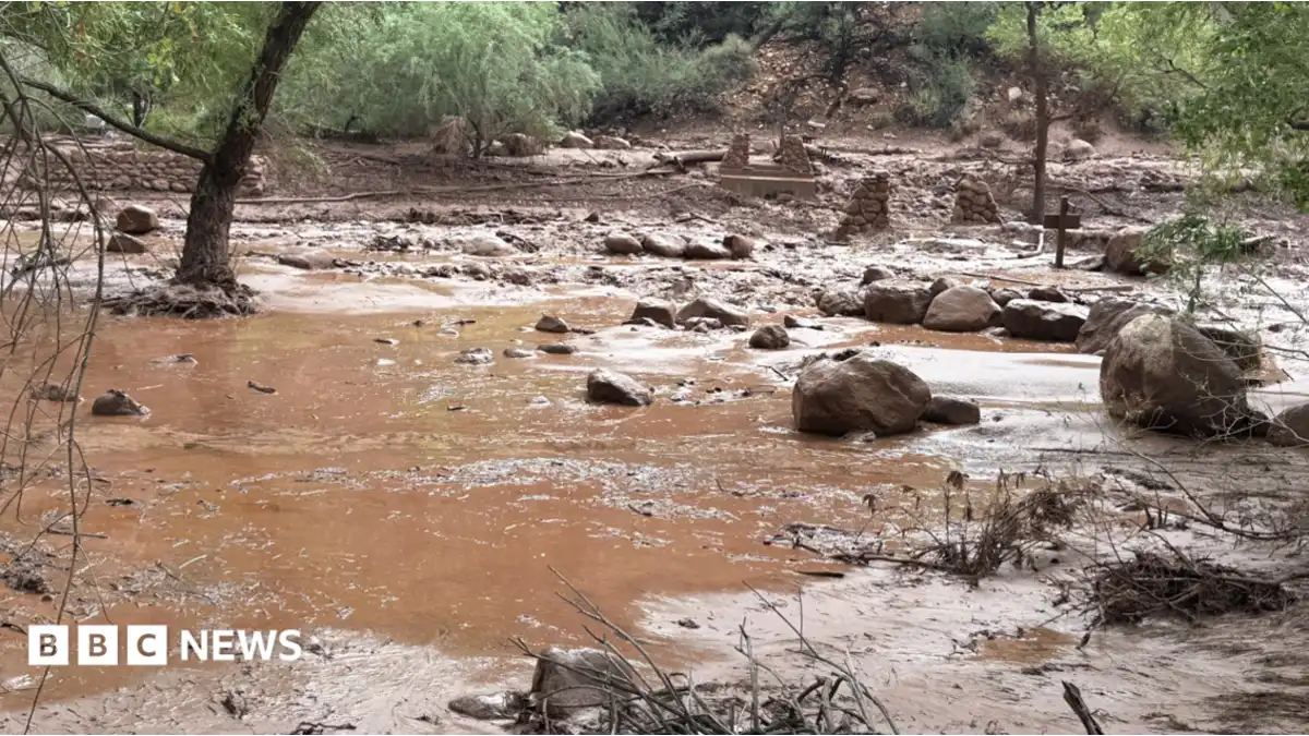 Grand Canyon flash flood kills one and sparks search for missing hikers