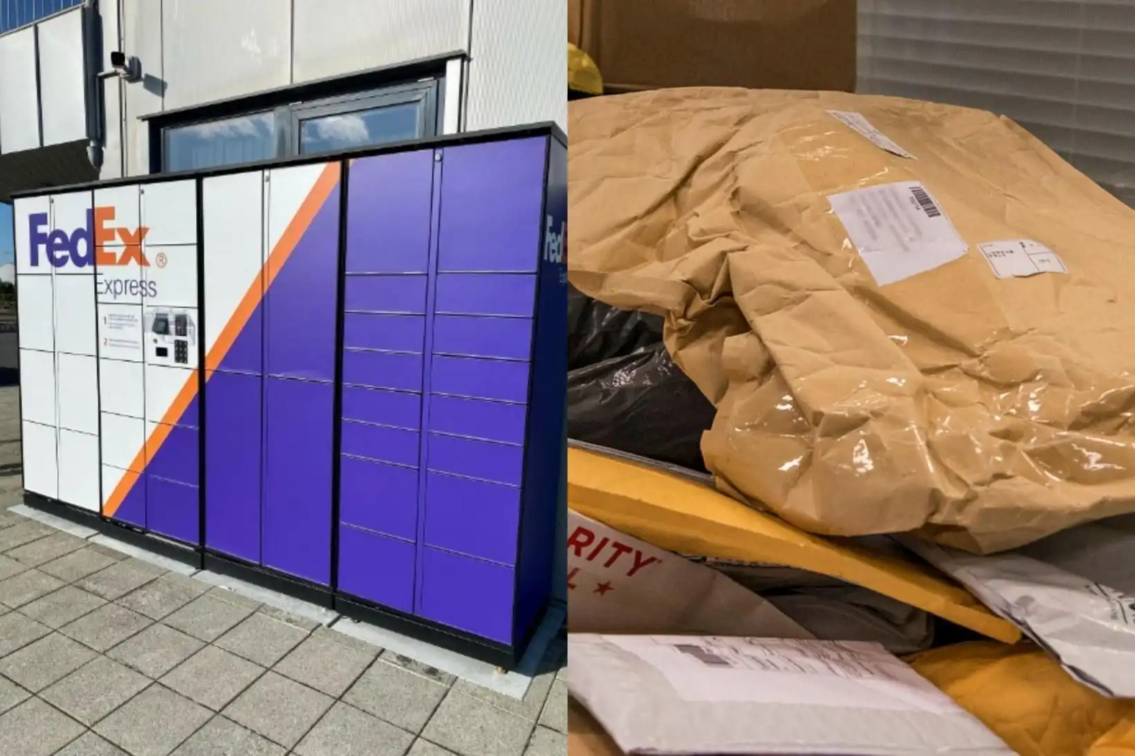 Gripinn við að sækja Fedex-sendingu í Hafnarfirði - MBL.IS