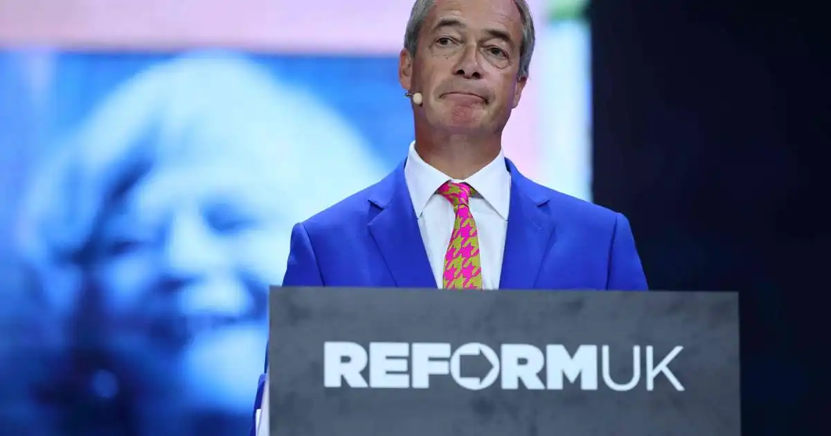 Grunaður morðingi Ann Widdecombe ákærður fyrir að skipuleggja hryðjuverk gegn Nigel Farage