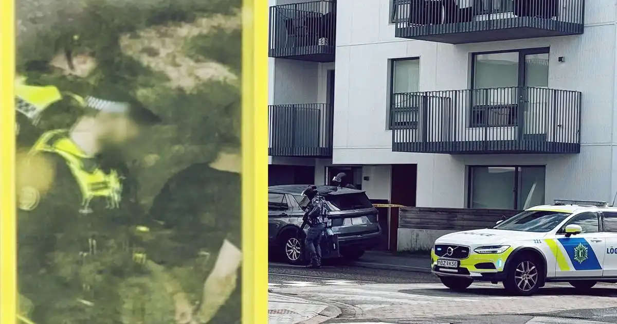 Grunaður skotmaður á Kársnesi hringdi sjálfur á lögreglu