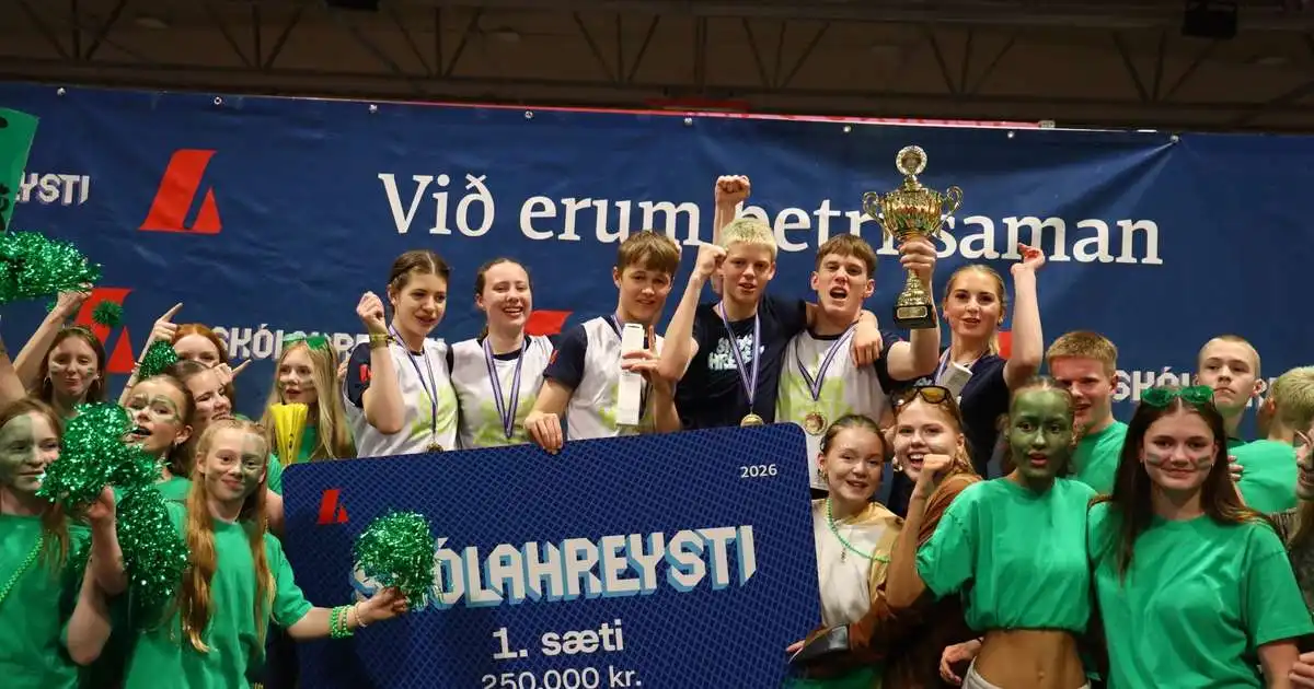 Grunnskóli Húnaþings vestra sigraði í Skólahreysti
