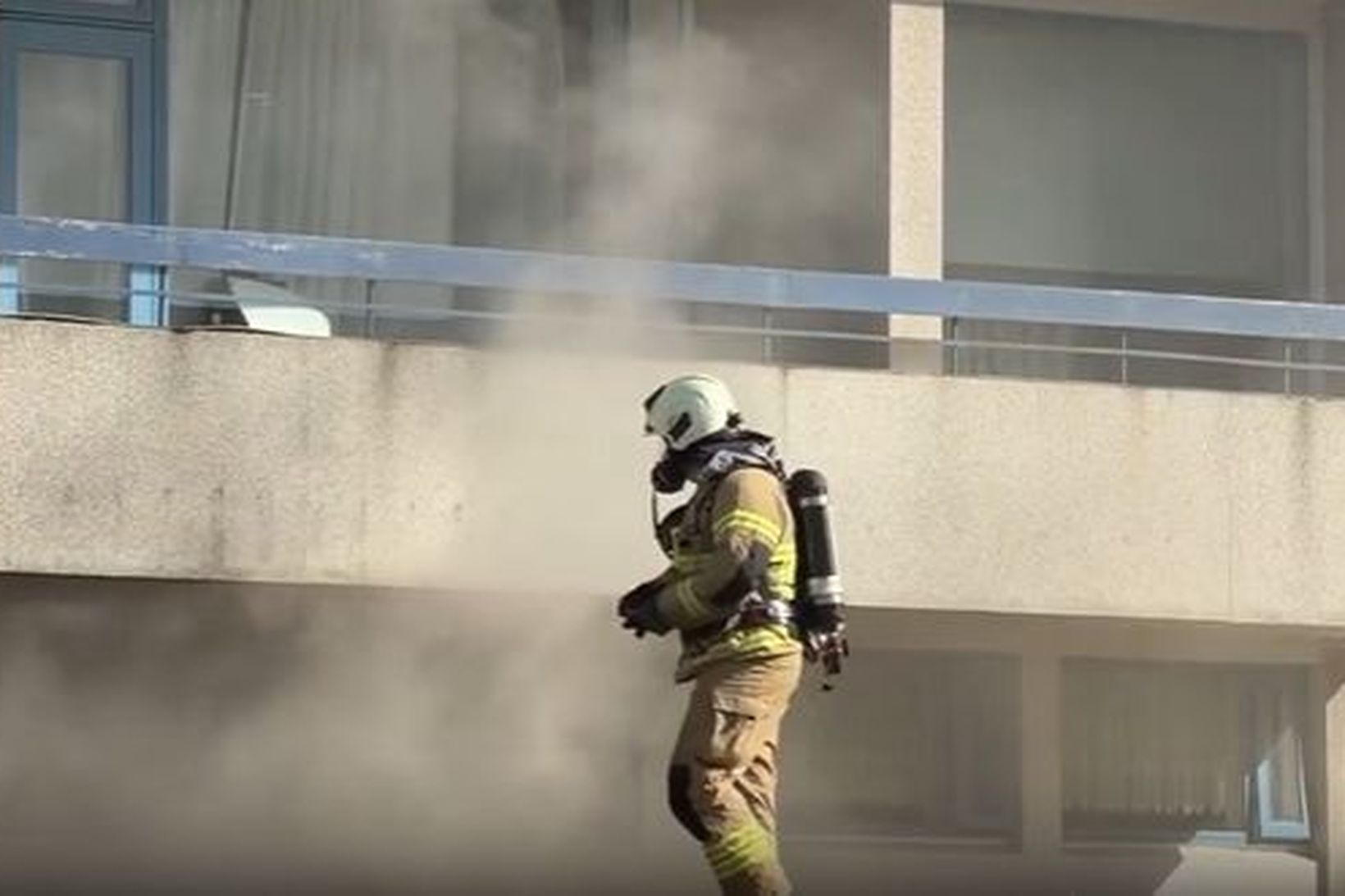 Grunur um eldsvoða út frá eldamennsku