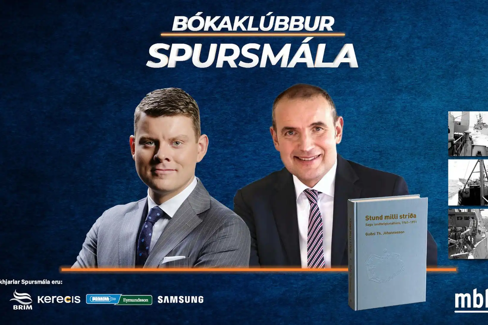 Guðni Th. Jóhannesson ræðir stríðin - MBL.IS