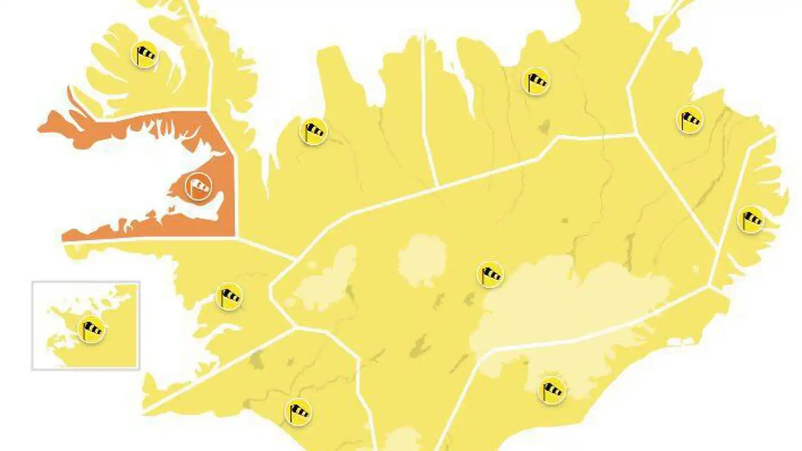 Gul við­vörun gefin út fyrir landið allt - Vísir