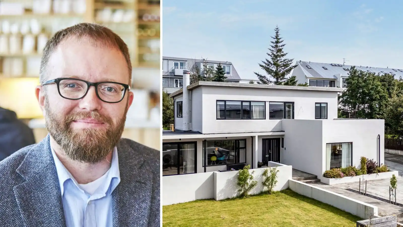Gummi Google selur glæsihús á Grímshaga - Vísir