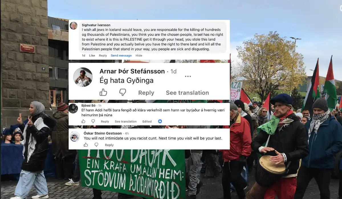 Gyðingahatur á Íslandi – hótanir, hatursorðræða og lof um nasisma á samfélagsmiðlum