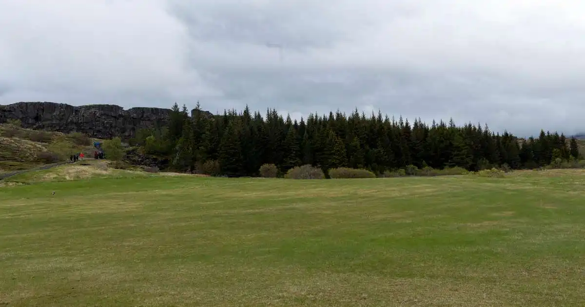 Hæg suðlæg átt með smáskúrum