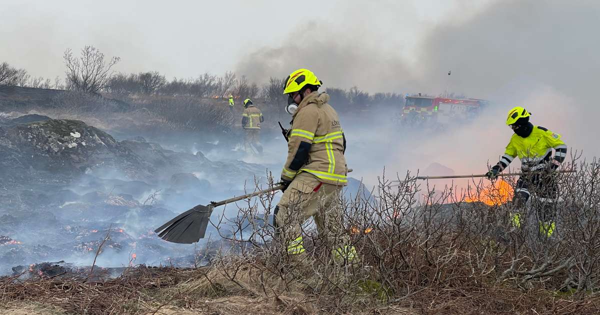 Hætta á gróðureldum næstu daga