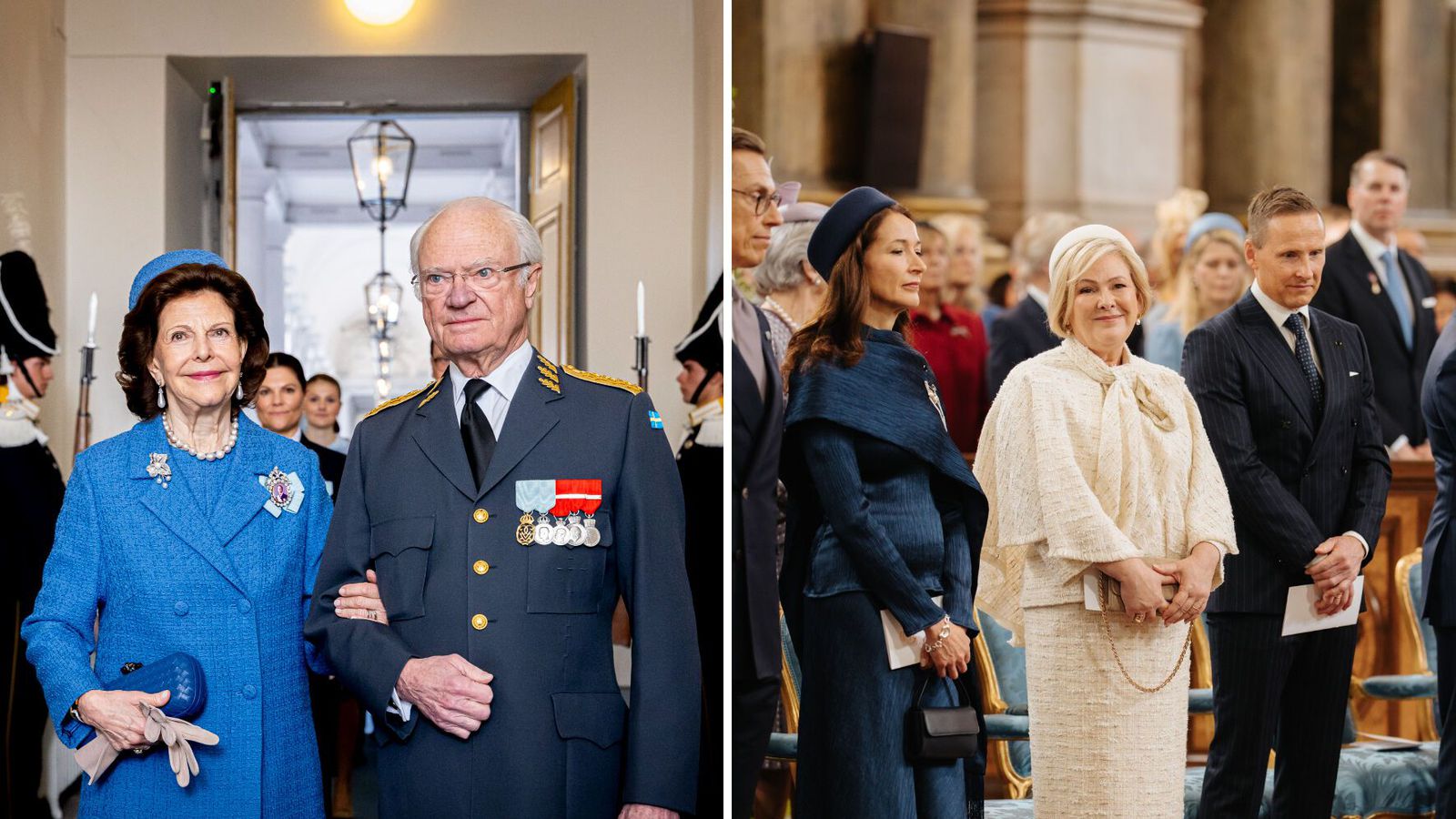 Halla fagnaði átt­ræðum Karli Gústafi - Vísir