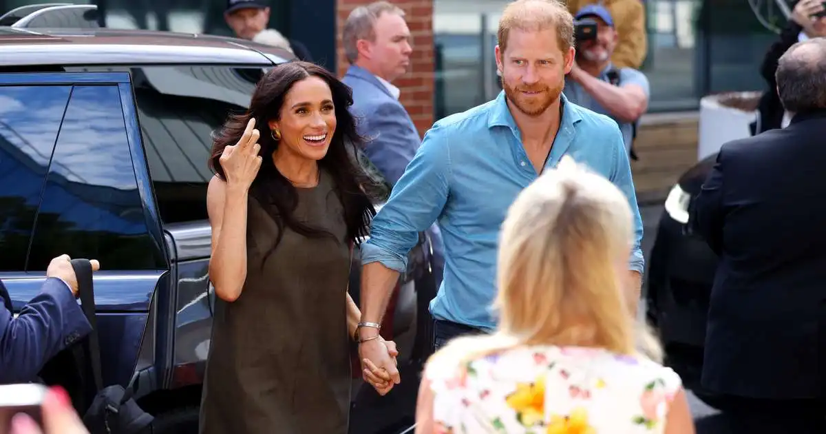 Harry og Meghan eru komin til Bretlands