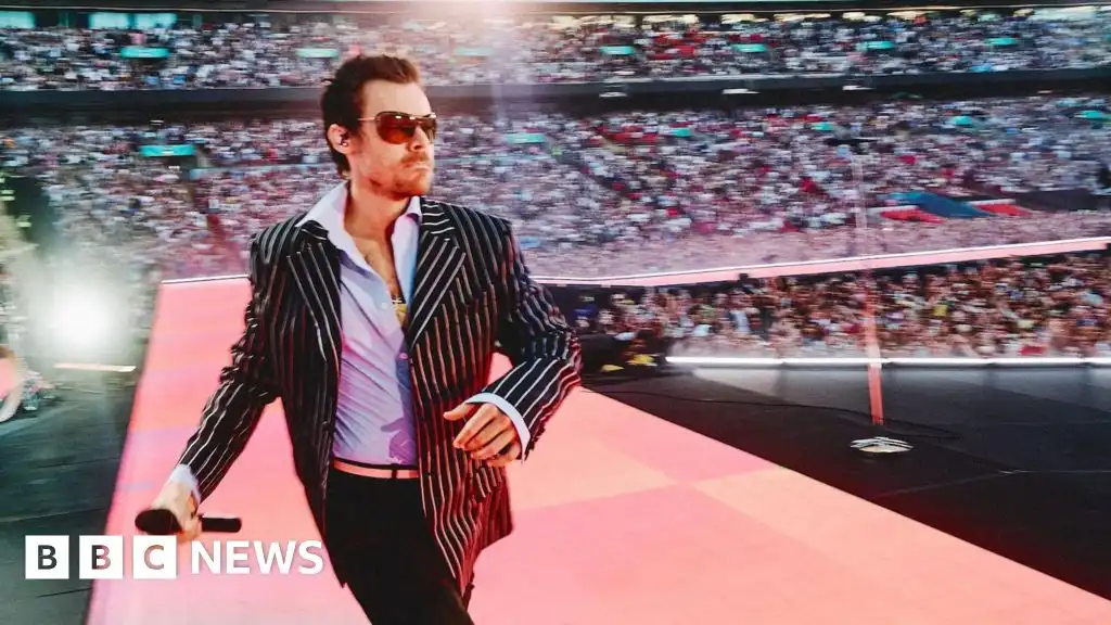 Harry Styles revisits X Factor as he kicks off Wembley residency