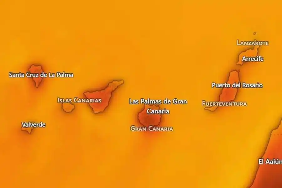 Heatwave Warnings extended until Wednesday across the Canary Islands
