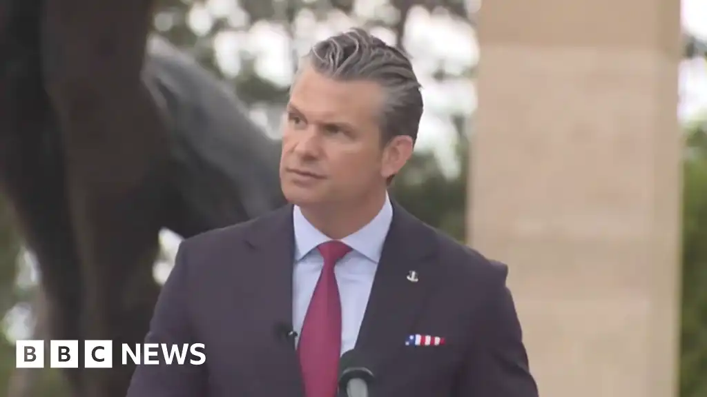 Hegseth attacks Europe over 'invasion' of migrants in D-Day speech