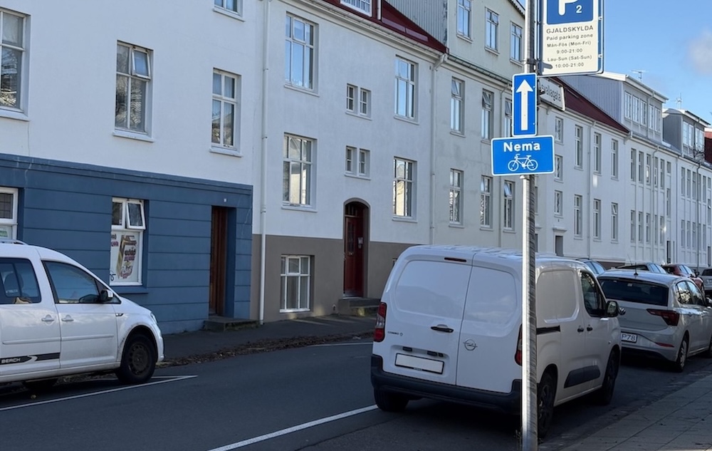 Heimilt að hjóla gegn einstefnu í gamla Vesturbænum