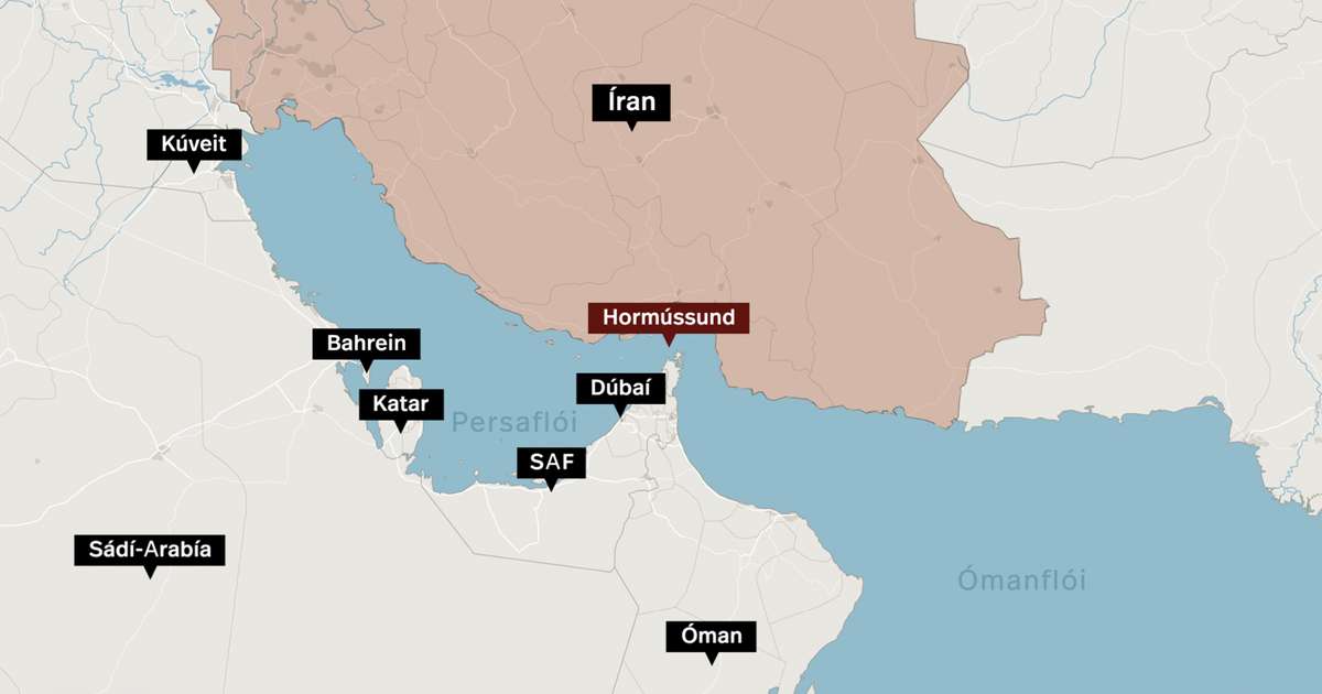 Hernaðarsérfræðingar funda í London vegna Hormússunds