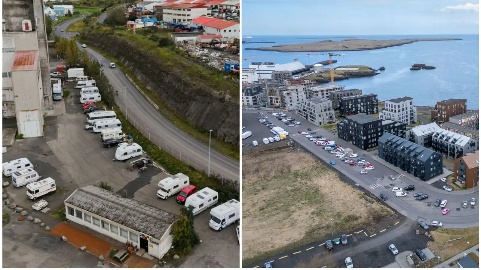 Hjólhýsabyggð færist á Gufu­nes þrátt fyrir að­finnslur - Vísir