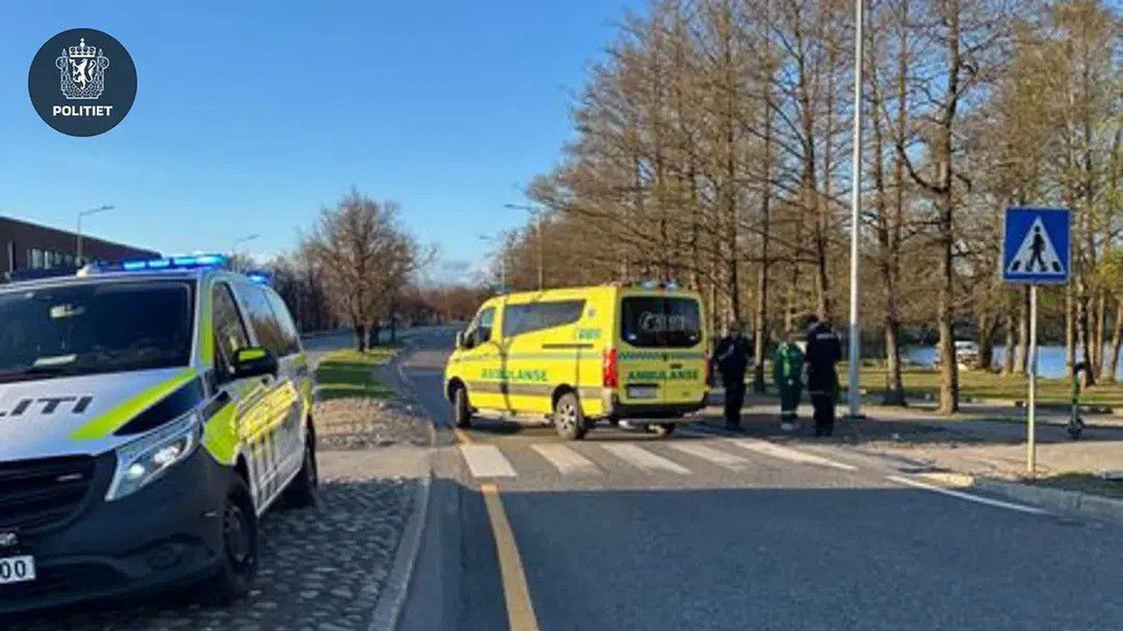 Hlaut al­var­lega höfuð­á­verka eftir á­rekstur á rafhlaupahjóli - Vísir