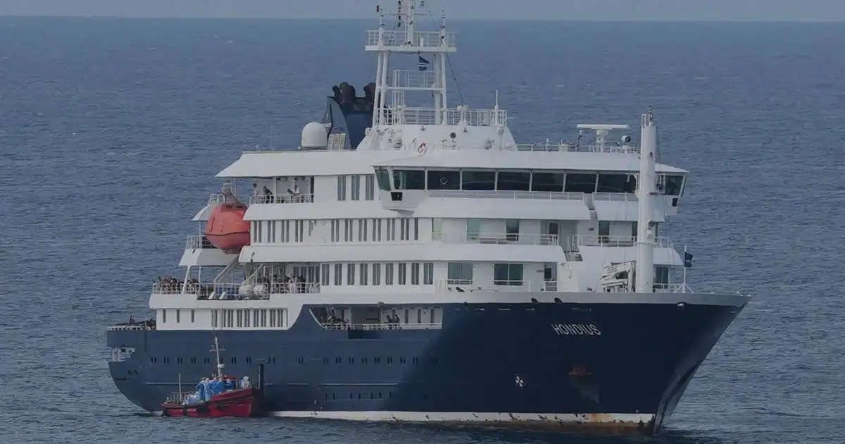 Hondius farið af stað til Tenerife