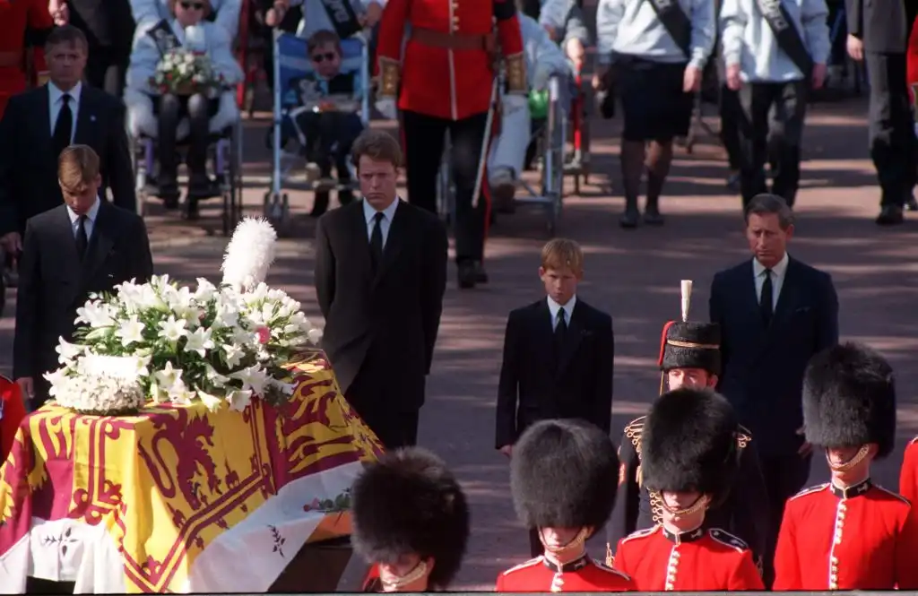 Horfði á Harry eftir útför Díönu og hefur aldrei gleymt því sem hann sá