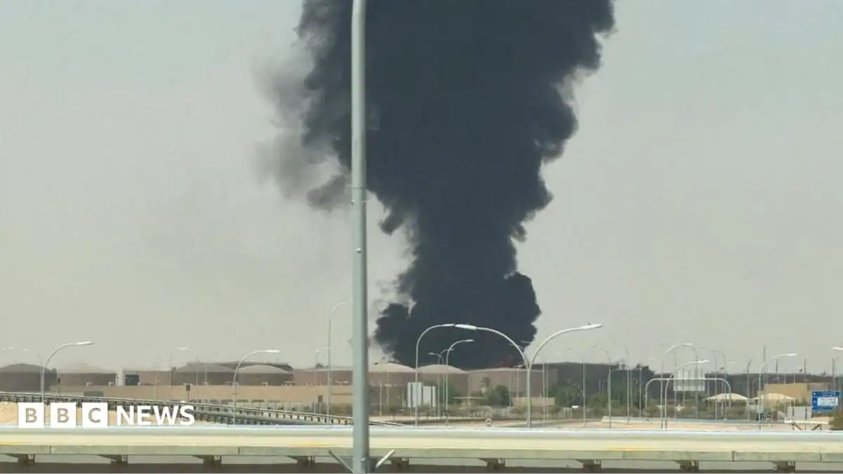 Houthis claim attack on Riyadh after fire near airport