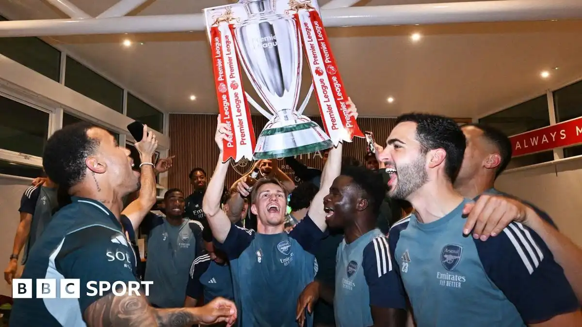 How Arsenal won the title: Boats, fire, an AI song and long-term plans coming to fruition
