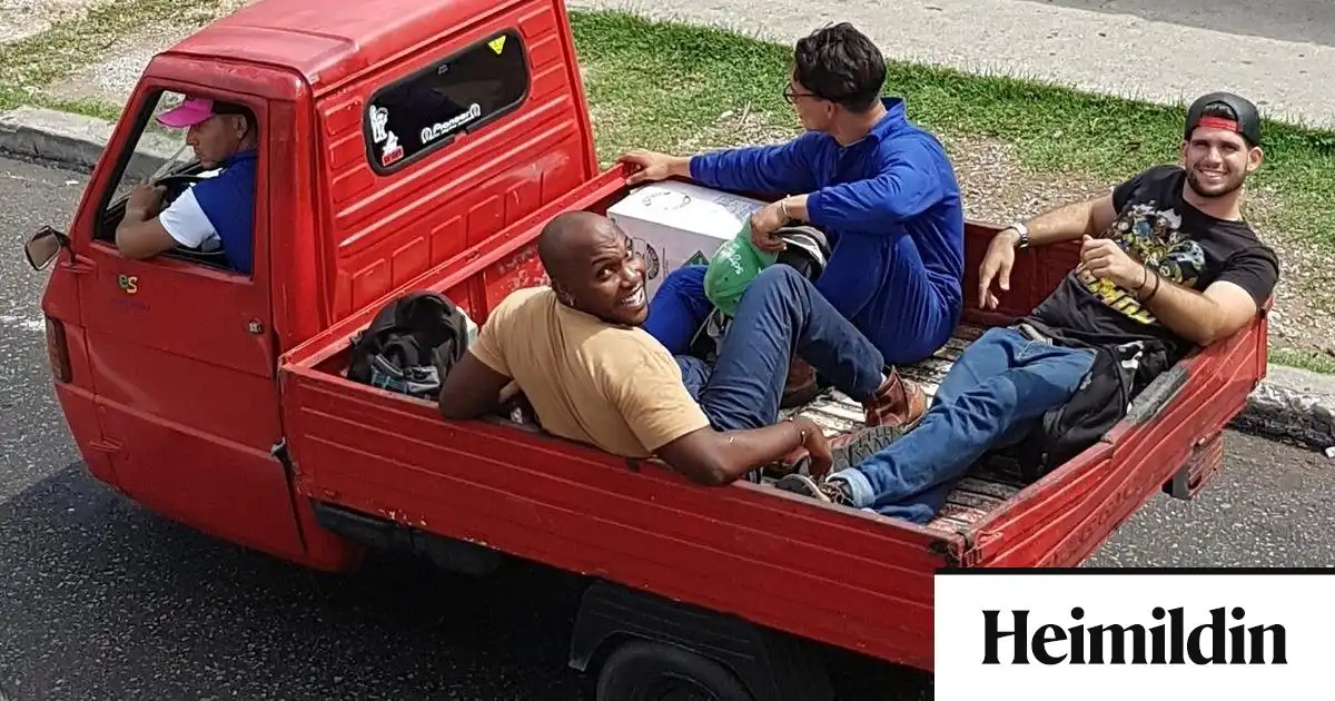Hrun á Kúbu