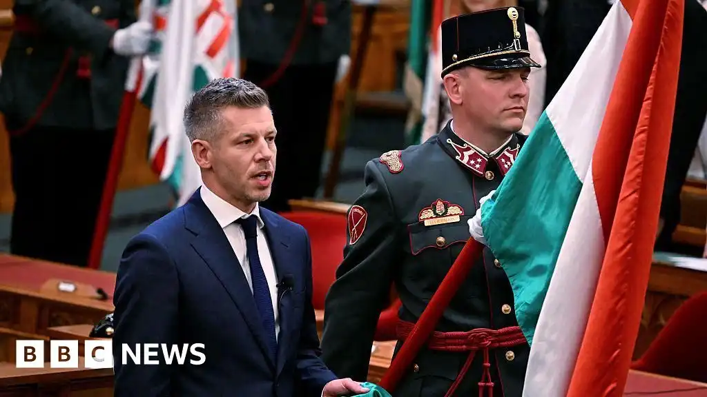 Hungary's new PM Magyar sworn in after landslide victory over Orbán