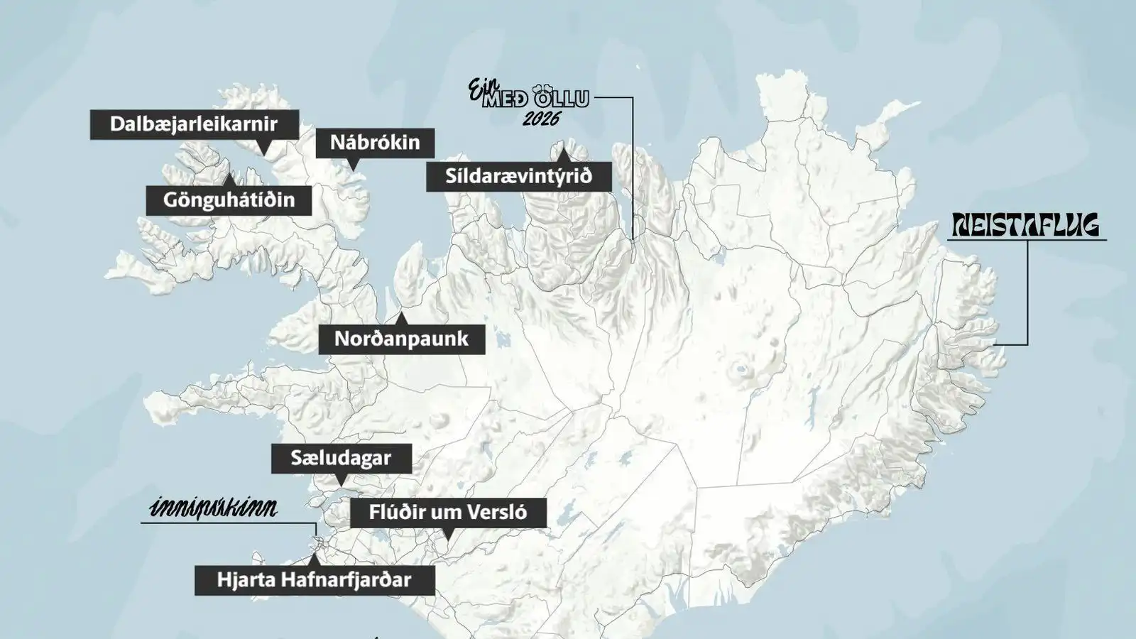 Hvað er í boði um Verslunar­manna­helgina? - Vísir