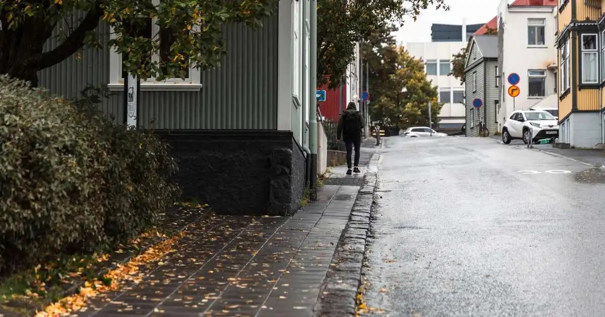 Hvasst og blautt