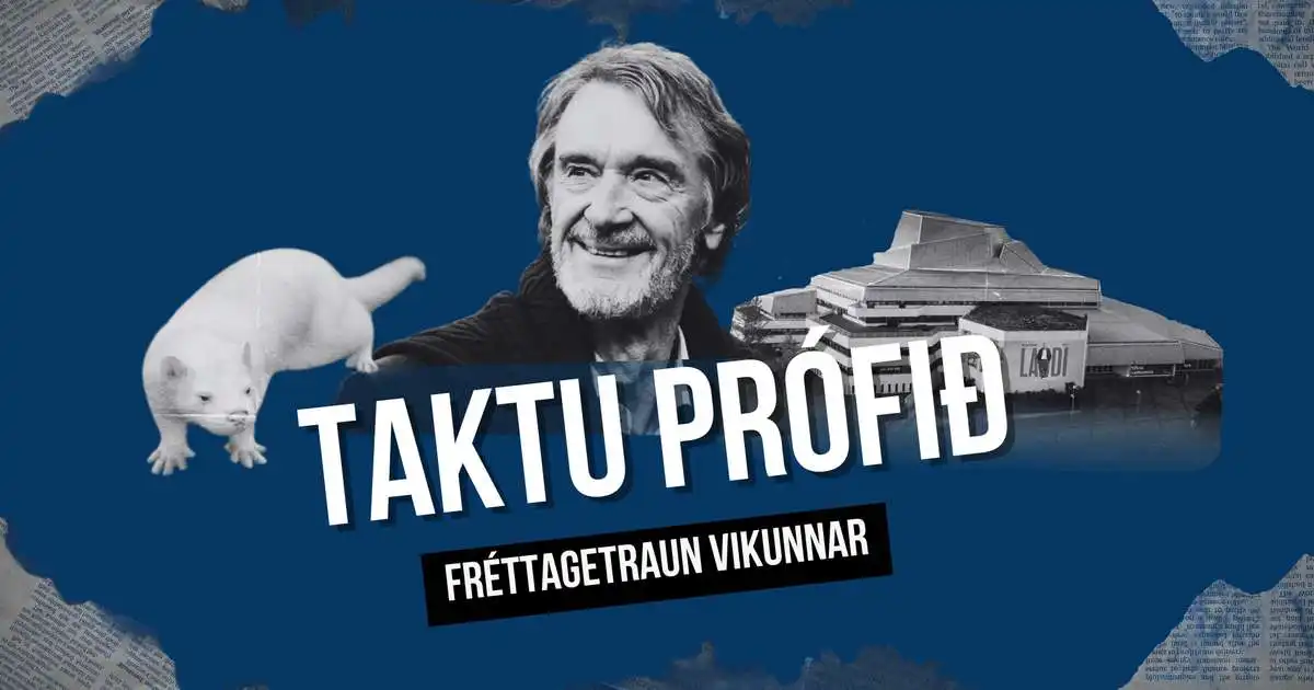 Hversu vel fylgdist þú með fréttum vikunnar? Taktu fréttakvissið - RÚV.is