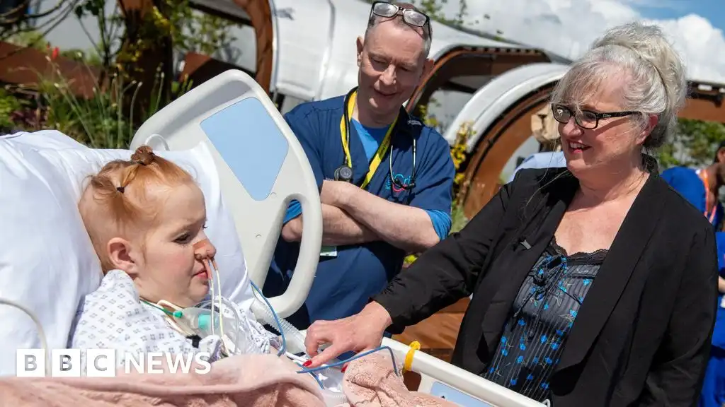 'I forgot what it's like to be outside': Intensive care ward opens on rooftop