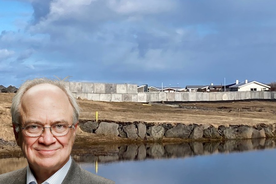 Íbúum á Álftanesi brugðið eftir að steypumúr var reistur – Vilja svör frá bæjarstjórn Garðabæjar - DV