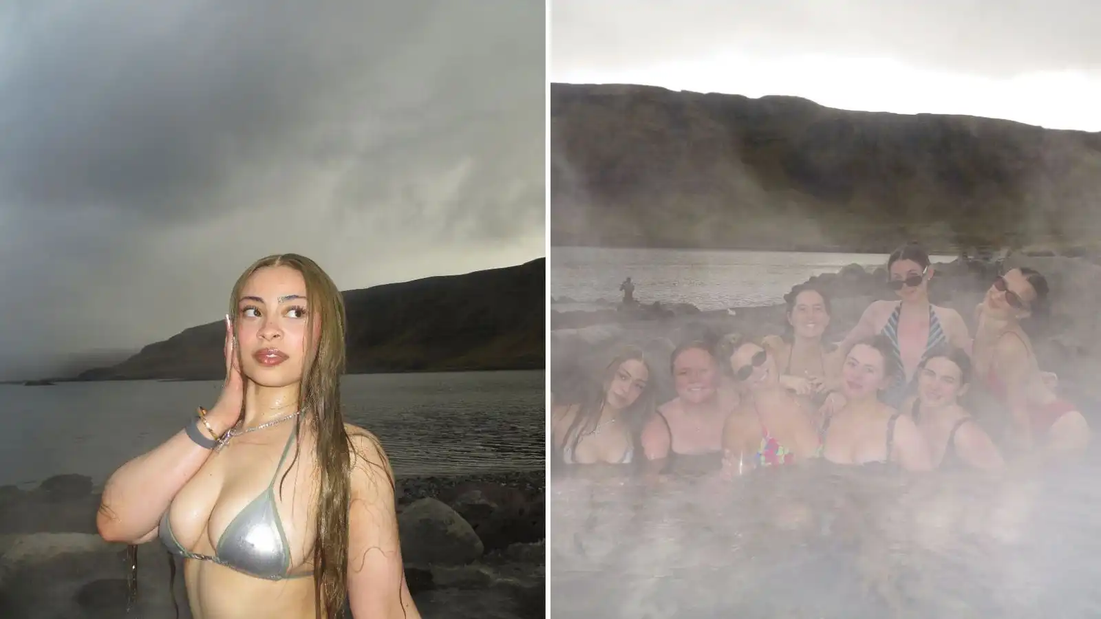 Ice Spice og Millie skelltu sér í pottinn - Vísir