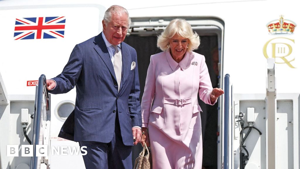 In pictures: King Charles and Queen Camilla begin US state visit