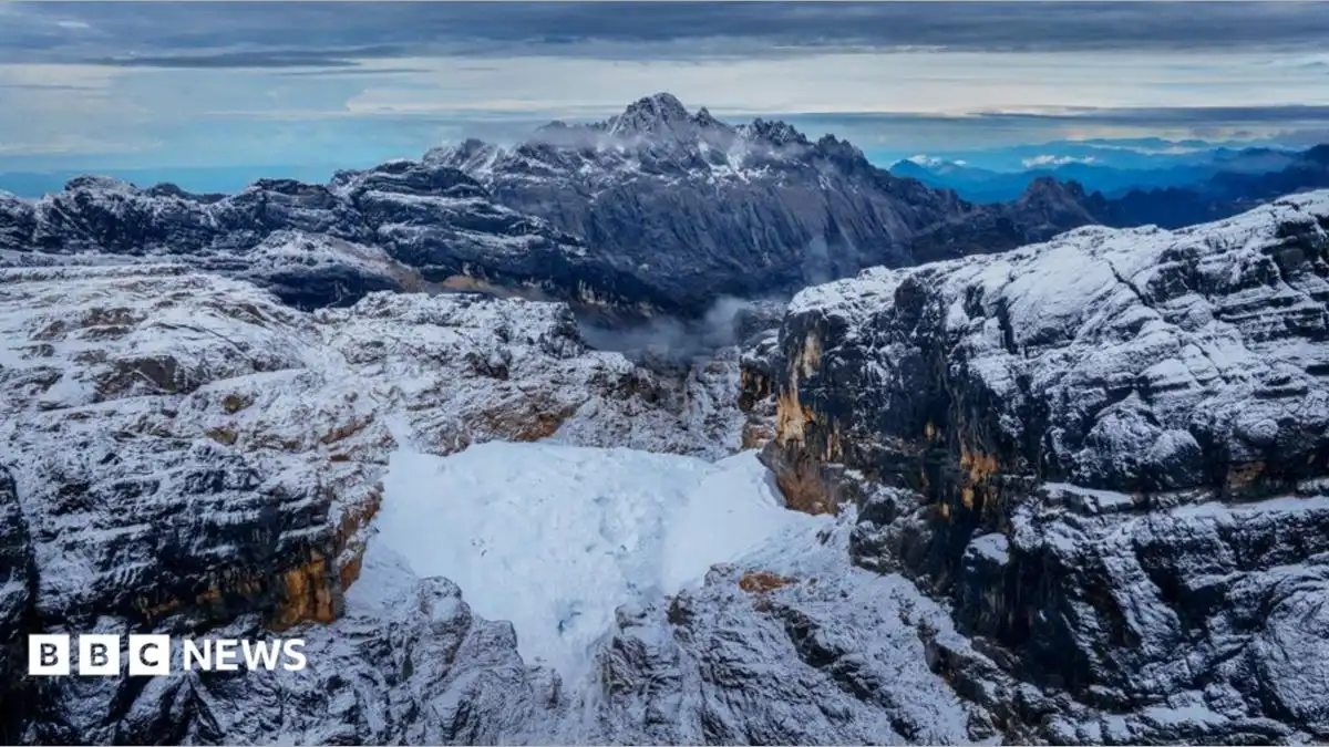 Indonesia Carstensz Pyramid: Papua's 'eternal snow' on Puncak Jaya is about to disappear forever
