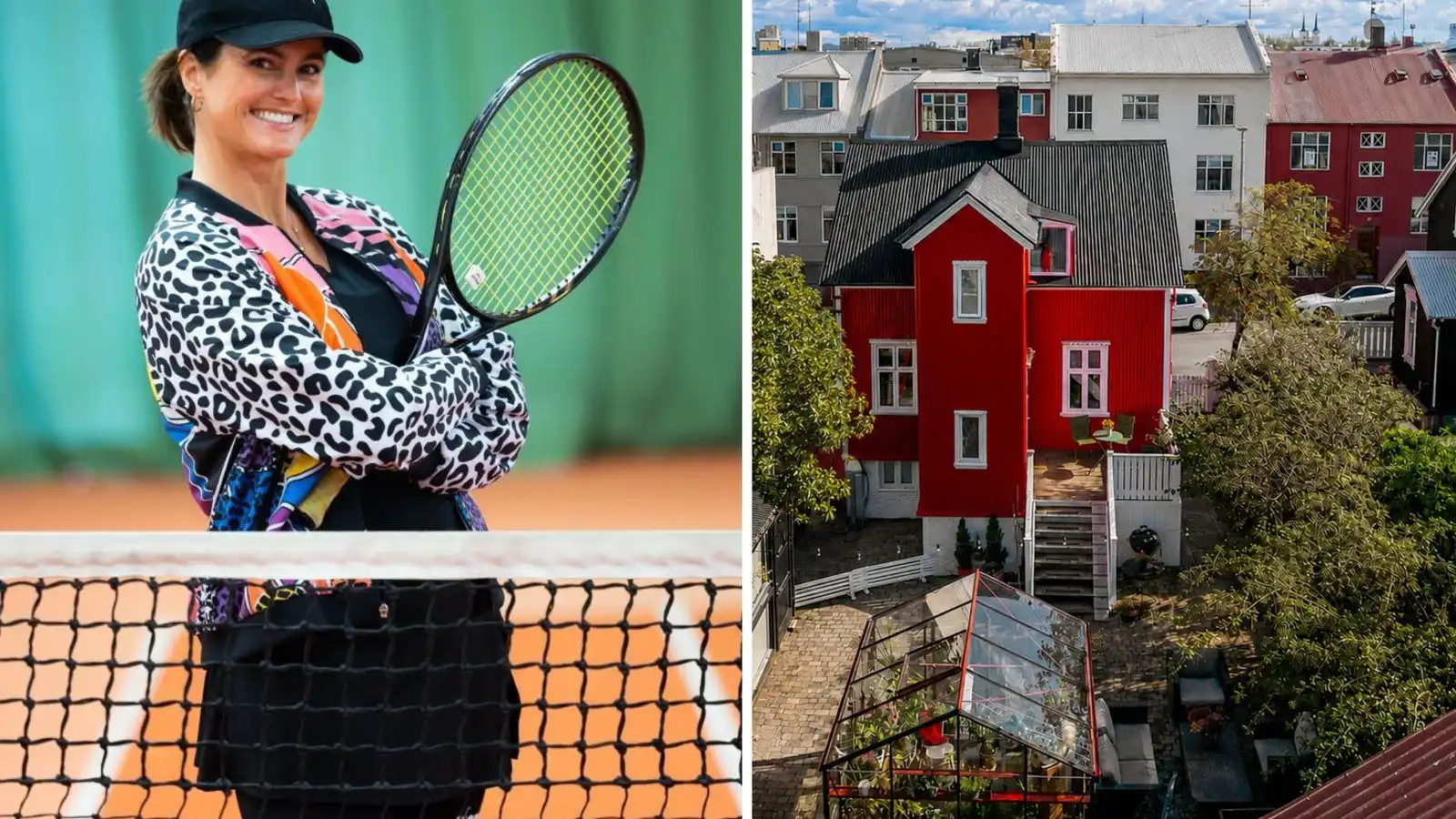 Inga Lind selur rauða ein­býlis­húsið - Vísir