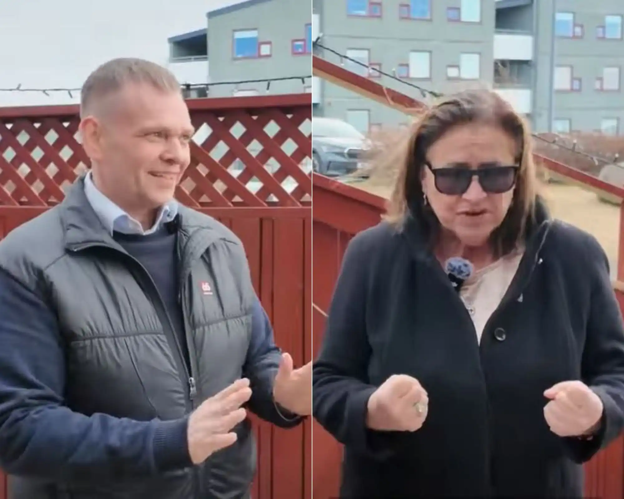 Innrás Ingu Sæland og Guðmundar Inga á TikTokið - „Og allir fara að hlæja að okkur“ - DV