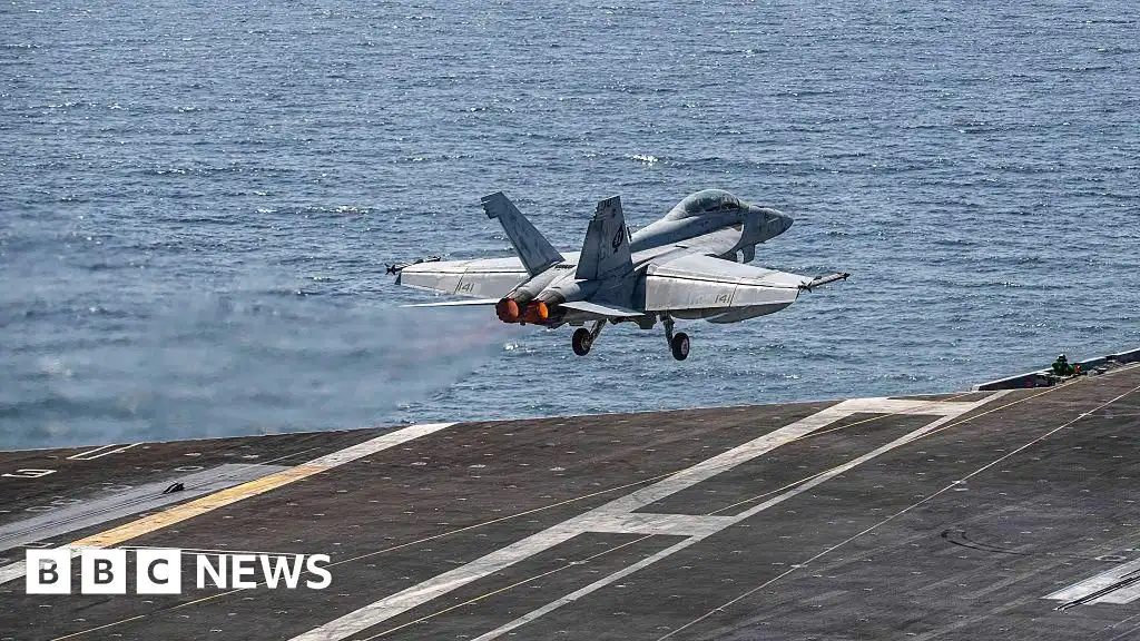 Iran says it targeted American base after fresh US strikes