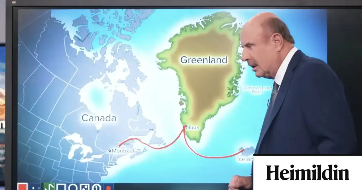 Ísland hluti af áætlun bandarískra olíumanna á Grænlandi