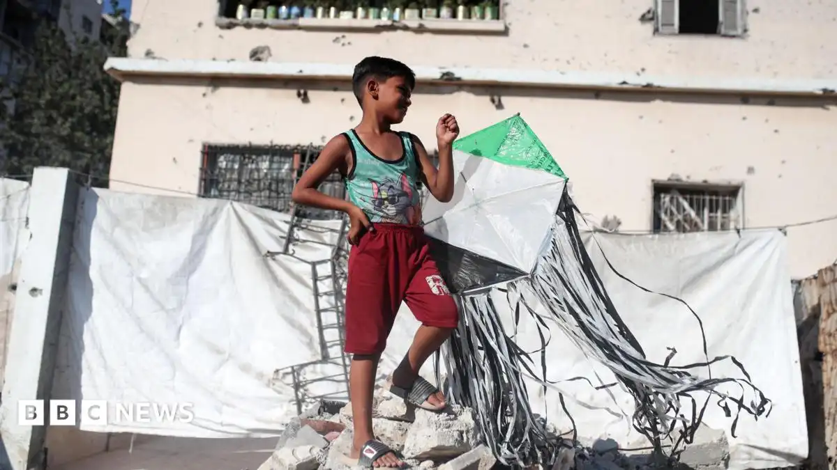 Israel warns of 'forceful' response to kites flown from Gaza