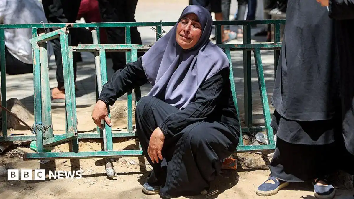 Israeli strike on police post in Gaza kills seven, officials say