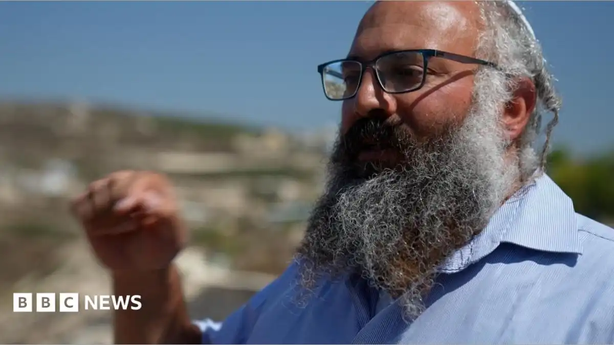 Israeli West Bank settler tells BBC attacks on Palestinians are justified as revenge