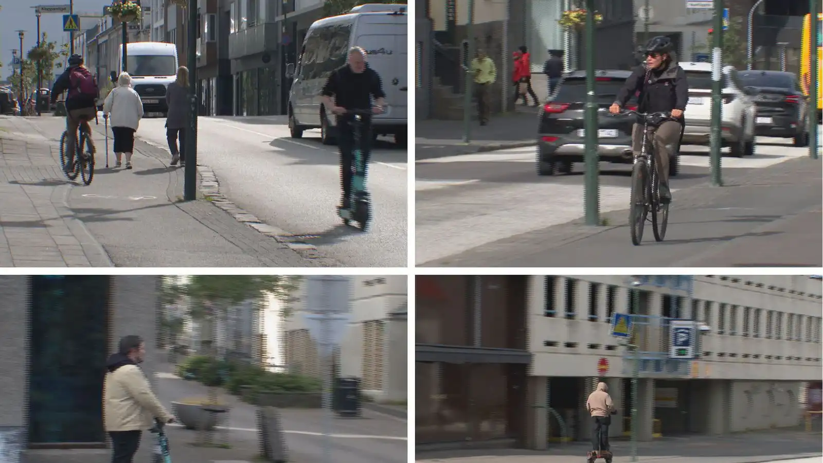 Í­trekað hjólað á móti um­ferð - Vísir