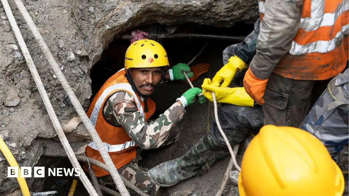 'It's like layer upon layer of miracles': How Nepal flood survivors were rescued from tunnel
