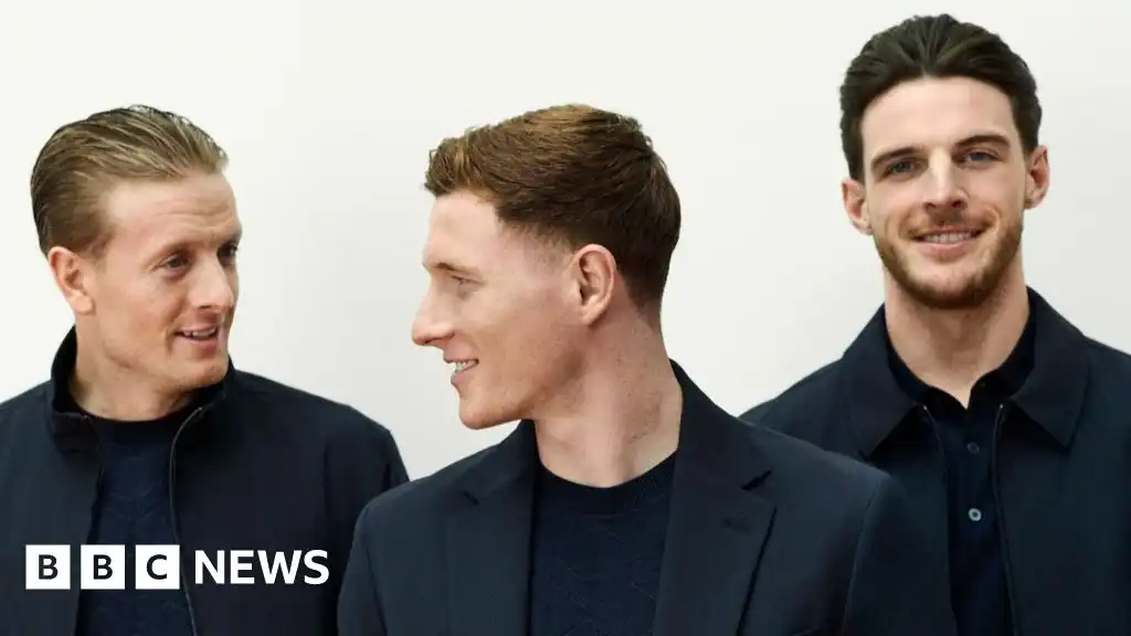 ​​‘It’s very Bond’: Fashion experts on the England squad’s off-pitch look